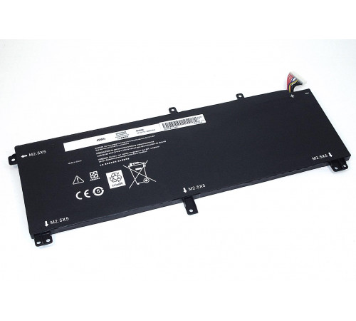 Аккумуляторная батарея для ноутбука Dell M3800-3S1P 11.1V 4400mAh черная OEM