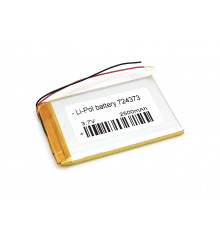 Аккумулятор Li-Pol (батарея) 7.2*43*73мм 2pin 3.7V/2500mAh