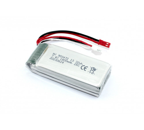 Аккумулятор Li-Pol 7.4V 903472 1800mAh JST