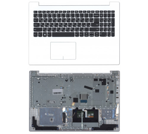 Клавиатура для Lenovo IdeaPad 320-15 топкейс белый Клавиатура для Lenovo IdeaPad 320-15 топкейс белый