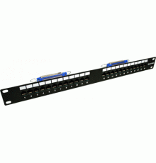 Патч-панель TELCO, 19, 24 порта RJ-45, 1U, контакты 36, 45,  -PP24TLC-3645