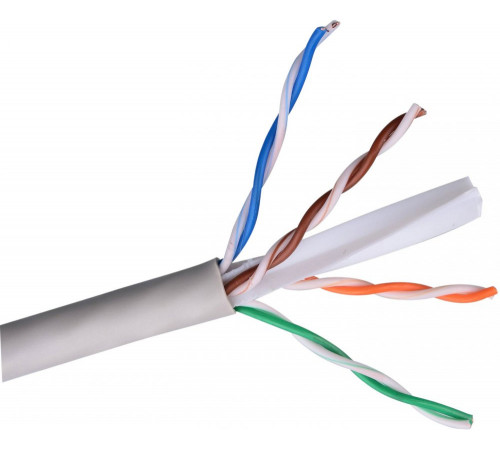 ITK Витая пара U/UTP кат.6 4х2х23AWG PVC серый (305м)