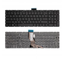 Клавиатура для ноутбука HP Pavilion 250 G6, 255 G6, 258 G6 Series. Плоский Enter. Черная, без рамки. PN: 925008-001.