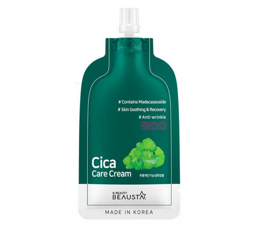 Beausta Крем для лица успокаивающий с центеллой / Cica Repair Cream, 15 мл