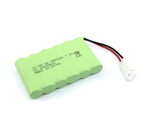 Аккумулятор Ni-Mh 7.2V 2400 mAh AA Flatpack разъем KET-2P