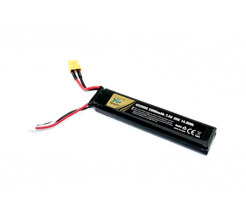 Аккумулятор Li-Pol 7.4V 452096 2000mAh разъем XT30-plug