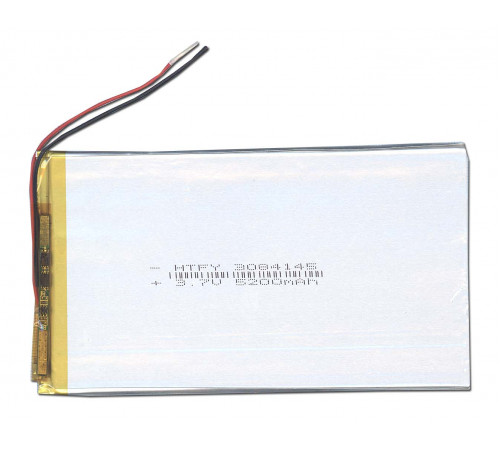 Аккумулятор Li-Pol (батарея) 3*84*145мм 2pin 3.7V/5200mAh