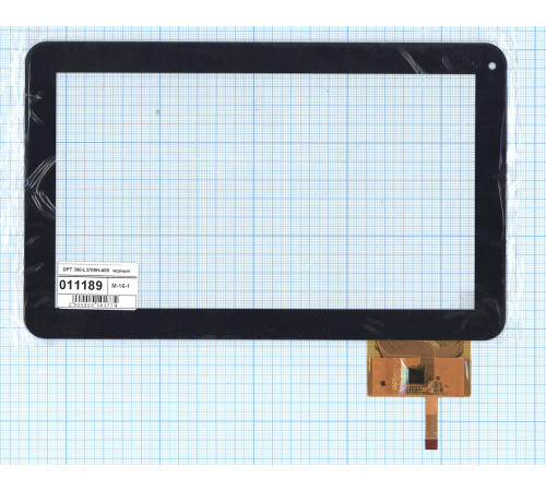 Сенсорное стекло (тачскрин) для DNS AirTab E103 DPT 300-L3709H-A00 черное