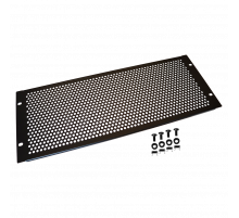 19" вентиляционная фальш-панель 4U, черная LAN-DC-VNP-4U