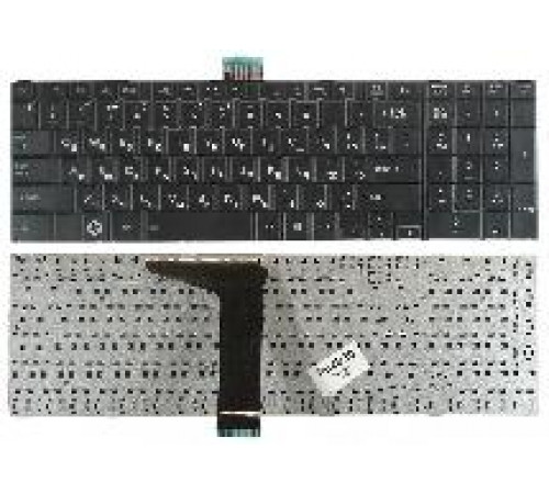 Клавиатура для ноутбука Toshiba Satellite C850, C870, C875 черная