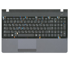 Клавиатура для ноутбука Samsung NP300E5C 300E5C NP300E5C-U02RU BA75-03502N черная топ-кейс