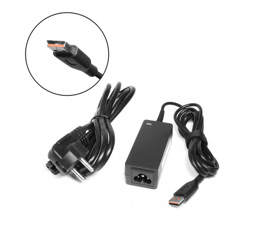 Блок питания для ноутбука Lenovo 20V 2A (USB LENOVO) 40W ADL40WCG