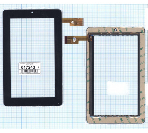 Сенсорное стекло (тачскрин) TPC0069 VER5.0 (188х114) черное