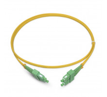 Патч-корд оптический TopLan, дуплексный, SC/APC-SC/APC, 657A1, 1 м, LSZH