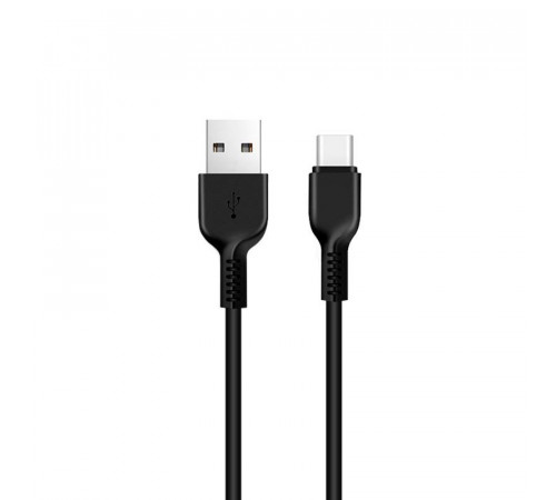 Кабель USB HOCO X20 Flash, USB - Type-С, 2А, 3м, черный