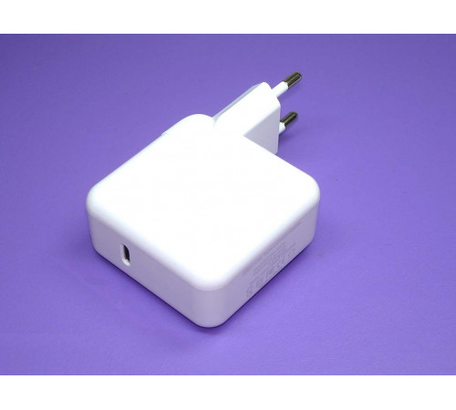 Блок питания для Apple USB-C, 29W для A1540 (14.5V-2A, 5.2V-4A, MJ262Z/A) без USB-C кабеля, без логотипа