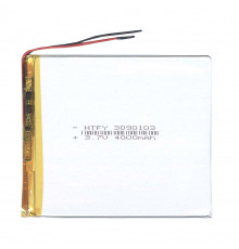 Аккумулятор Li-Pol (батарея) 3*90*103мм 2pin 3.7V/4000mAh