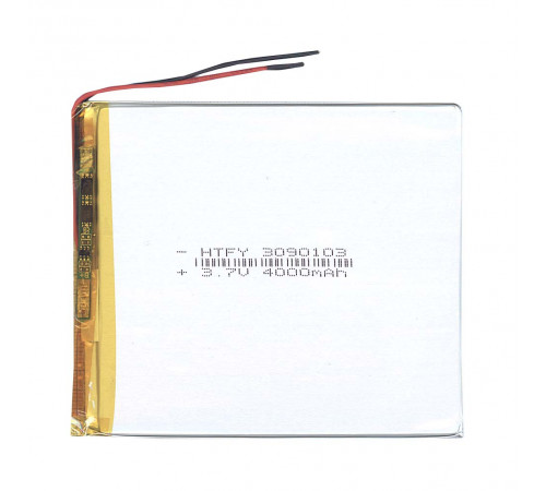 Аккумулятор Li-Pol (батарея) 3*90*103мм 2pin 3.7V/4000mAh