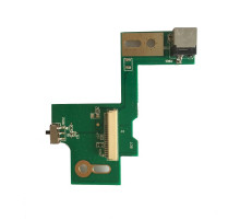 Разъем питания для ноутбука Asus N53S, N53J, N53SN, N53SM, N53SL, N53JN, N53JF, N53JQ с платой