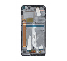 Дисплей для Lenovo S60 черный с рамкой