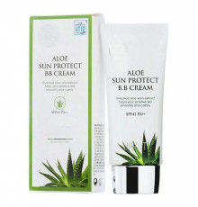 Jigott  ВВ крем с экстрактом алоэ / Aloe Sun Protect BB Cream SPF41 PA++, 50 мл