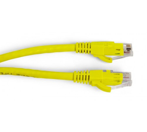 PC-LPM-UTP-RJ45-RJ45-C6a-1.5M-YL (PC-LPM-UTP-RJ45-C6A-5F-YL) Патч-корд U/UTP, Cat.6a (100% Fluke Component Tested), 10G, PVC, 1.5 м, желтый Hyperline