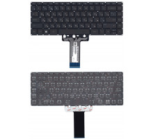 Клавиатура для ноутбука HP 14-AB 14-AL черная с подсветкой