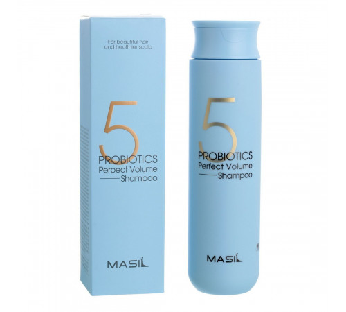 Masil Шампунь для объёма волос с пробиотиками / 5 Probiotics Perpect Volume Shampoo, 300 мл