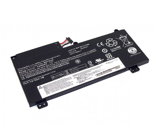 Аккумуляторная батарея для ноутбука Lenovo Thinkpad E560P (00HW040) 11.1V 4280mAh