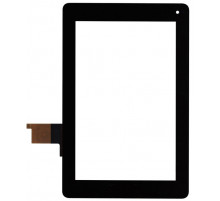 Сенсорное стекло (тачскрин) для Huawei Mediapad S7-301u S7-303u FPC-S72060-1 V04 черное с рамкой