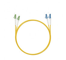 Cabeus FOP(d)-9-LC/APC-LC/UPC-1,5m Шнур оптический duplex LC/APC-LC/UPC 9/125 sm 1,5м LSZH