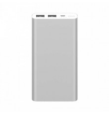 Универсальный внешний аккумулятор для Xiaomi Mi Power Bank 2 PLM09ZM (10000mAh) Silver