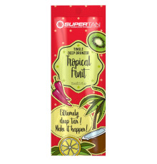 SuperTan Крем для загара тропические фрукты с тингл-эффектом / Tropical Fruits, 15 мл