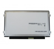 Матрица 10.1", 1024x600, LED, 40 pins, SLIM, уши по бокам, Глянцевая, P/N: B101AW06 V.1, LTN101NT08, N101L6-L0D