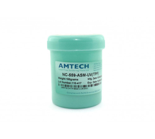 Флюс Amtech NC-559-ASM-UV(TPF) 100g. уценка