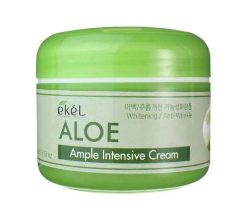 Ekel Крем для лица интенсивно увлажняющий с экстрактом алоэ / Ample Intensive Cream Aloe, 100 мл