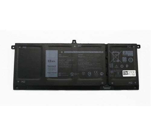 Аккумулятор для Dell Latitude 3410, 3510, Vostro 5300, 5401, 5501, (H5CKD), 53Wh, 3533mAh, 15V