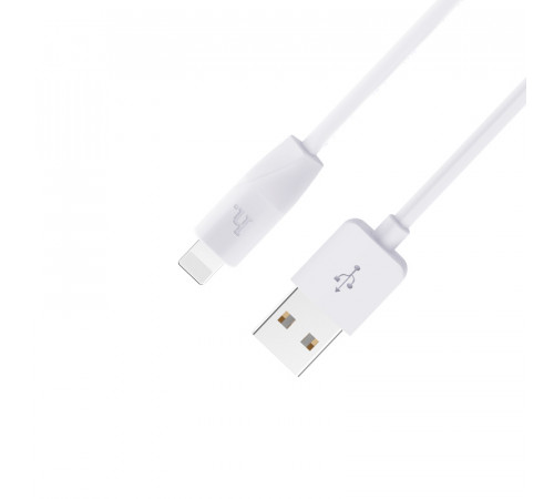 Кабель USB HOCO X1 Rapid, USB - Lightning, 2.4А, 2м, белый