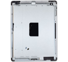 Задняя крышка для Apple iPad 4 A1458 серебристая