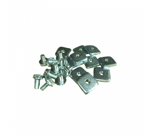 Набор винтов с большими шайбами для алюминиевого лестничного лотка 10шт. LAN-LTA-FIXSET-B