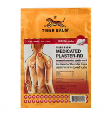 Tiger Balm Пластырь согревающий красный тигровый / Medicated Plaster-RD Warm, 2 шт.