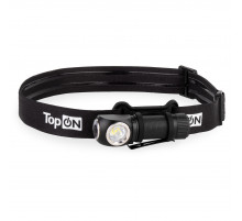 Налобный фонарь TopON TOP-MX03HLL CREE XPG LED 3 Вт 350 лм 3.7 В 700 мАч Г-образный, TIR линза, магнитное крепление, IPX3