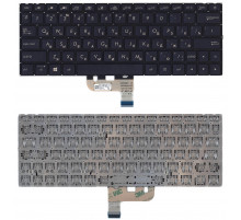 Клавиатура для ноутбука Asus UX333F черная с подсветкой