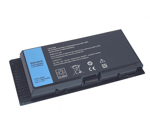 Аккумуляторная батарея для ноутбука Dell M4600 11.1V 5200mAh черная OEM