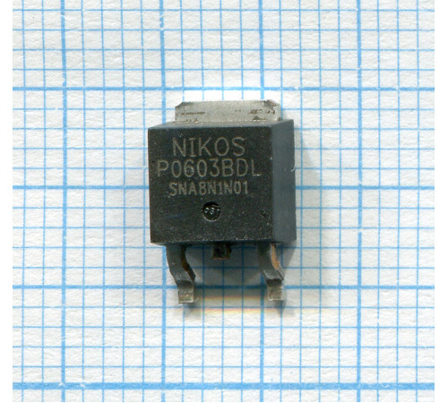 Микросхема N-MOSFET P0603BDL T0-252 с разбора