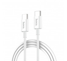 Кабель Type-C HOCO X23 Skilled для Type-C, PD, 3А, 1м, белый