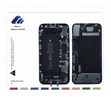 Профессиональный магнитный коврик для разборки iPhone 11