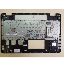 Клавиатура для ноутбука Asus N551JK, N551JK-1A серебряная, верхняя панель в сборе (серебряная)