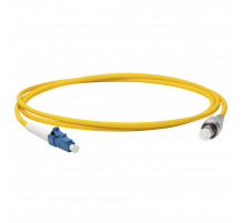 Патч-корд оптический LANMASTER, LSZH, симплексный, LC/UPC-FC/UPC, SM OS2, 50 м