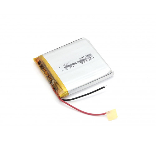 Аккумулятор Li-Pol (батарея) 8*52*55мм 2pin 3.7V/2500mAh